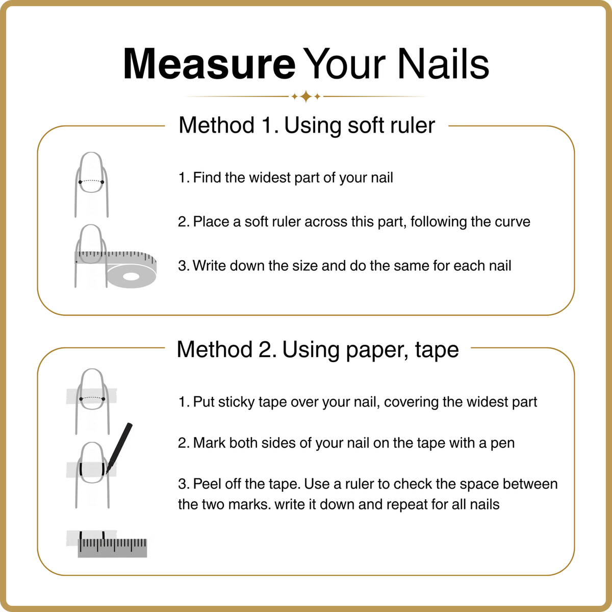 Gold Wave Floral Press On Nails | Elegant Wedding Press-On Nail Set | Luxurious Gold Bloom Design