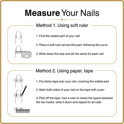 Gold Wave Floral Press On Nails | Elegant Wedding Press-On Nail Set | Luxurious Gold Bloom Design